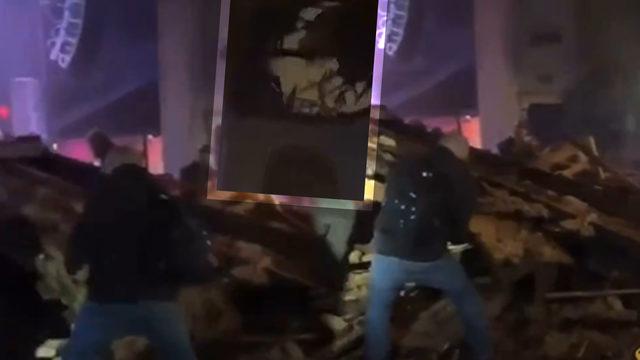 ABD’de konser salonunun çatısı bir anda çöktü! Enkaz altında mahsur kaldılar: Çok sayıda ölü ve yaralı var