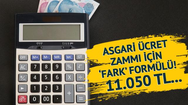 Erdoğan talimat vermişti: Asgari ücret 2023 için yeni hesap! ‘Fark’ formülü ile 11.050 TL'ye çıkacak