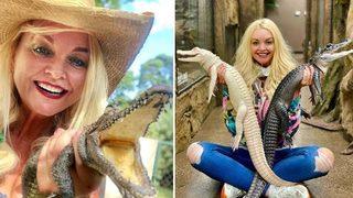 Timsah bakıcısı kadından şaşırtan itiraf! Erkekler korkudan yanına bile yaklaşmıyor: “Benimle sevgili olmuyorlar”