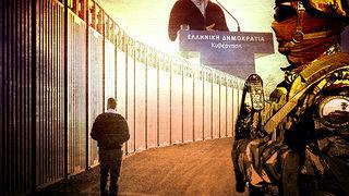 Yunan Başbakan Kiryakos Miçotakis Türkiye sınırı önündeki duvarda seçim mesajı verdi! “Beni seçmezseniz...”