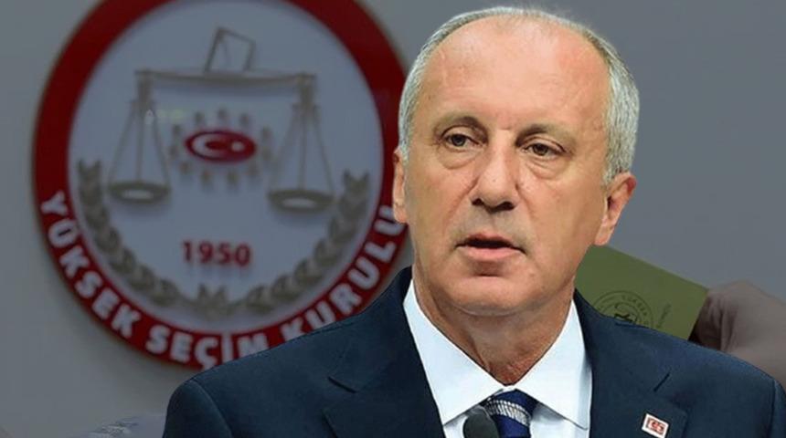 İnce'den dikkat çeken açıklama: Biz seçime girmezsek Erdoğan ilk turda kazanacak