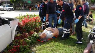 Kahreden olay: Oğlunun kaza haberini alarak olay yerine geldi! Sonrasında...