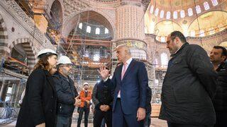 Bakan Ersoy tarih verdi: Sultanahmet Camii'ni yeniden ibadete açacağız