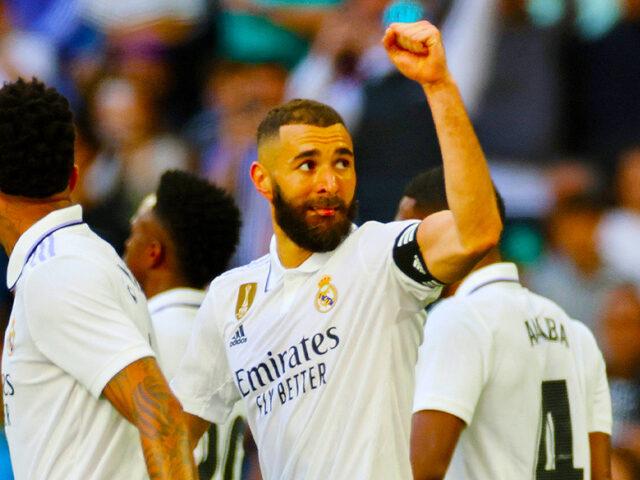 Real Madrid Valladolid'i 6-0 mağlup etti! Karim Benzema 7 dakikada hat-trick yaptı