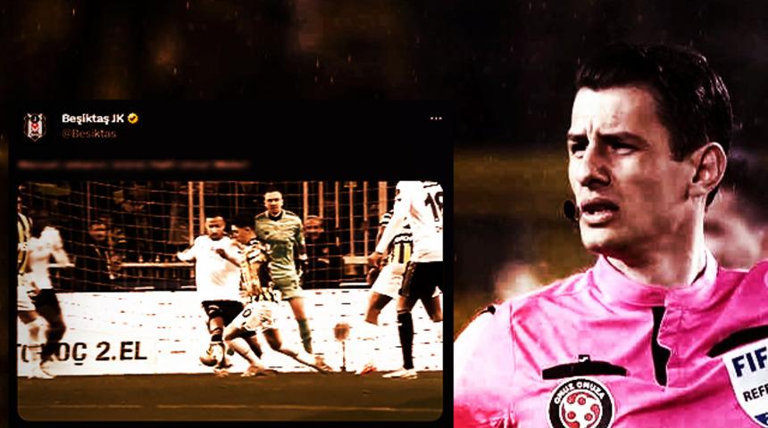 Son dakika: 'Manuel zekanın ürünü...' Beşiktaş'tan Fenerbahçe'ye verilen penaltı sonrası olay yaratan paylaşım!