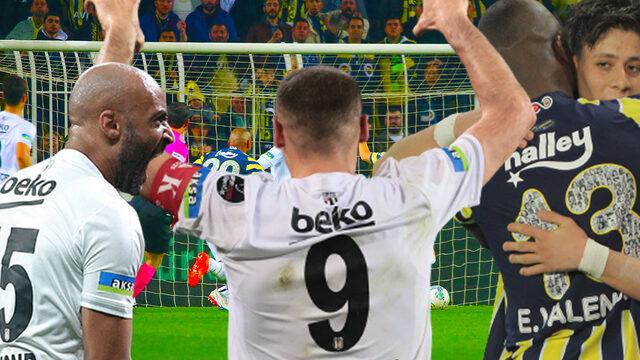 MAÇ SONUCU: Beşiktaş, Fenerbahçe karşısında 1-0'dan geri döndü! Nathan Redmond, Cenk Tosun ve Aboubakar, Kartal'ı 3 puana götürdü...