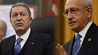 Bakan Akar'dan Kılıçdaroğlu'nun iddialarına yanıt! 'Kesinlikle yanlış, doğru değil'