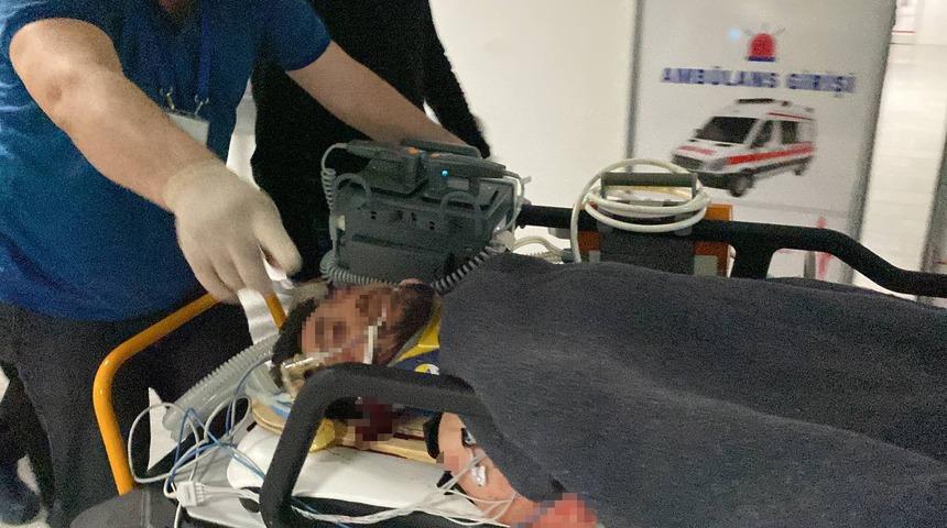 Feci kaza! Hava almak i&ccedil;in ara&ccedil;tan indi canından oldu