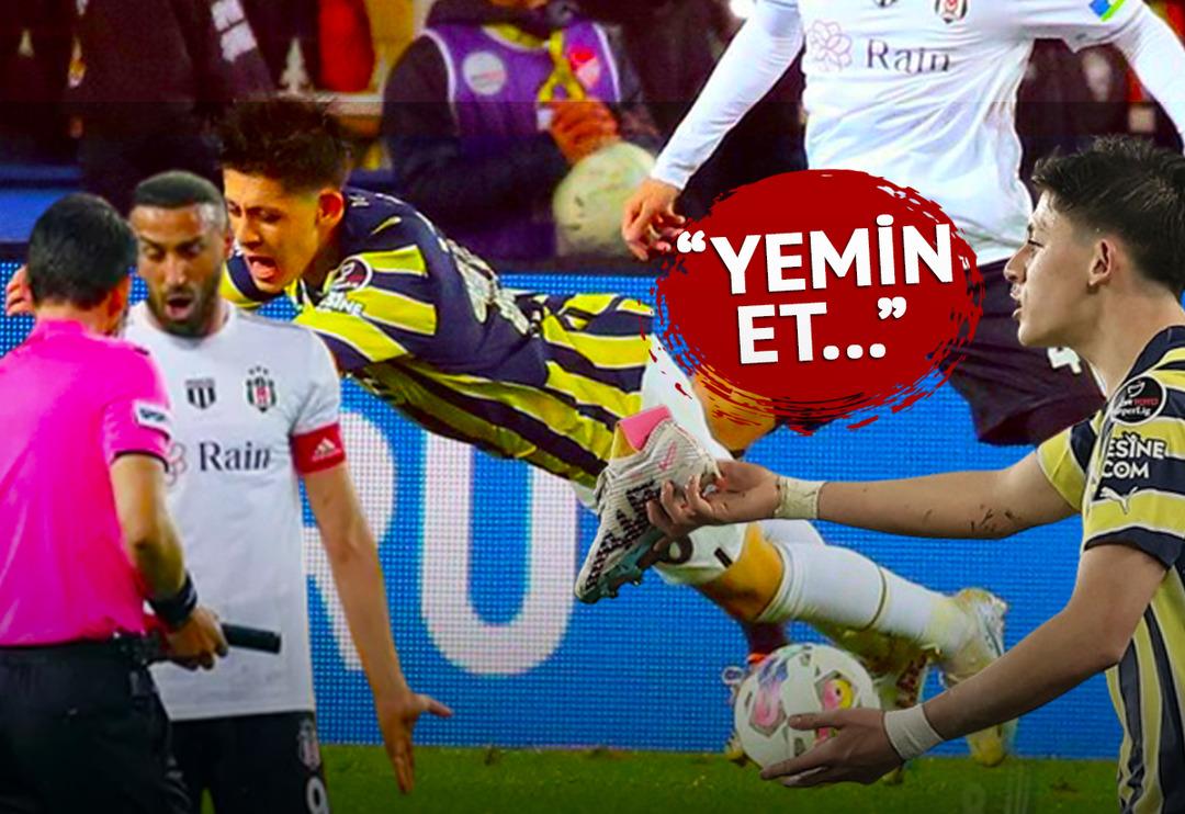 Penaltı sonrası soyunma odasında ortalık karıştı! Arda G&uuml;ler'in &uuml;zerine y&uuml;r&uuml;d&uuml;ler "Yemin et!"