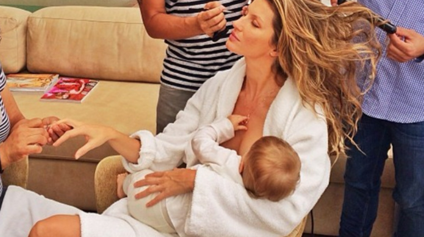 6 aylık bebeğine lazımlık eğitimi veren ünlü model Gisele Bündchen'den hayatınızı kolaylaştıracak ebeveynlik ipuçları