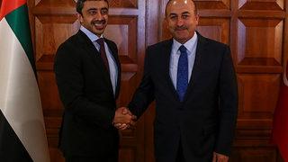 Bakan Çavuşoğlu, BAE'li mevkidaşı Al Nahyan ile telefonda görüştü