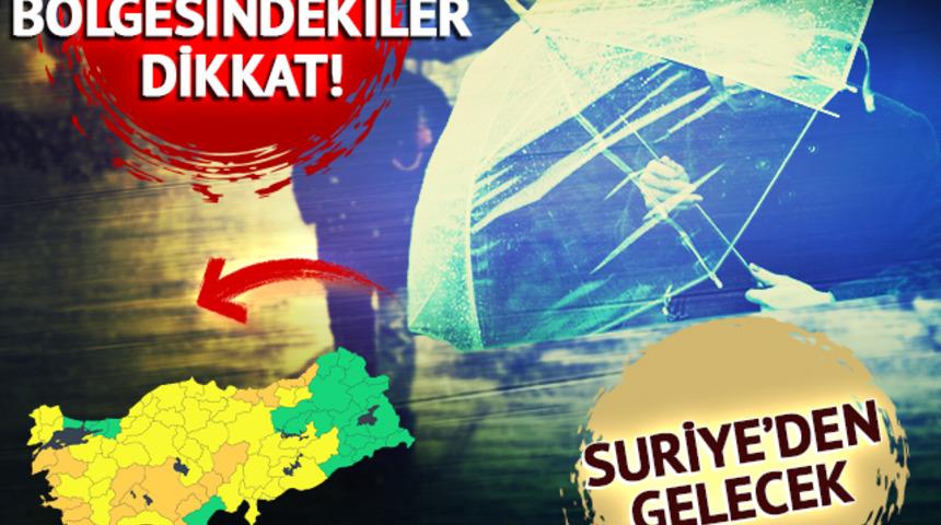 SON DAKİKA | Meteoroloji'den 60 il için sarı ve turuncu uyarı! Deprem bölgesindekiler dikkat: Suriye'den gelecek 
