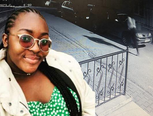 Gabonlu genç kızın sır ölümü! Son görüntüleri ortaya çıktı: Çıplak ayakla...