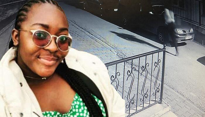 Gabonlu genç kızın sır ölümü! Son görüntüleri ortaya çıktı: Çıplak ayakla...