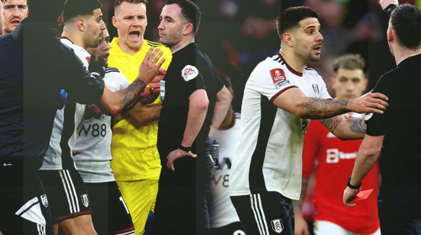 Şiddet, aşağılama, tehdit! İngiltere'de tarihi ceza! Hakemi iten Aleksandar Mitrovic'e 8 maç men...