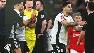 Şiddet, aşağılama, tehdit! İngiltere'de tarihi ceza! Hakemi iten Aleksandar Mitrovic'e 8 maç men...