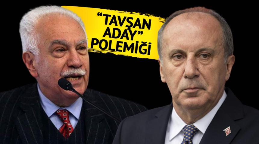 Siyasette 'tavşan aday' gerginliği! Perinçek'in sözleri İnce'yi kızdırdı: Erdoğan ağabeyine söyle...