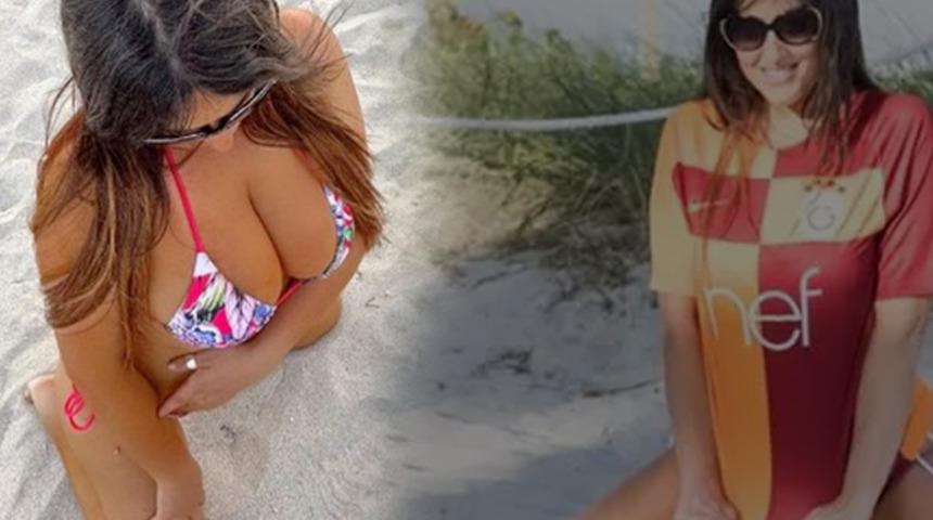 Dünyanın en seksi hakemi olarak bilinen Galatasaraylı isim, yaptığı paylaşımla ses getirdi!