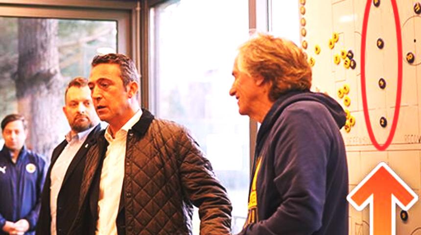 Jorge Jesus ile Ali Koç görüşmesindeki detay dikkatlerden kaçmadı!