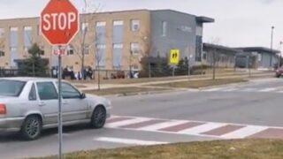 Kanada’da yaşayan Türk’ün paylaşımı viral oldu! Hiç kimse olmasa bile yaya geçidinde duran arabaları tek tek gösterdi