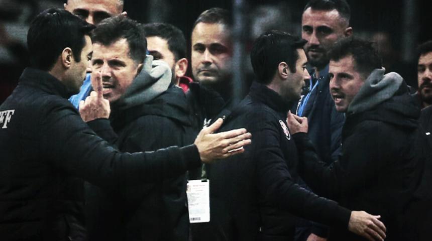 Son dakika: Galatasaray - Başakşehir maçında Emre Belözoğlu çılgına döndü! Kadir Sağlam kırmızı kartını gösterdi ve...