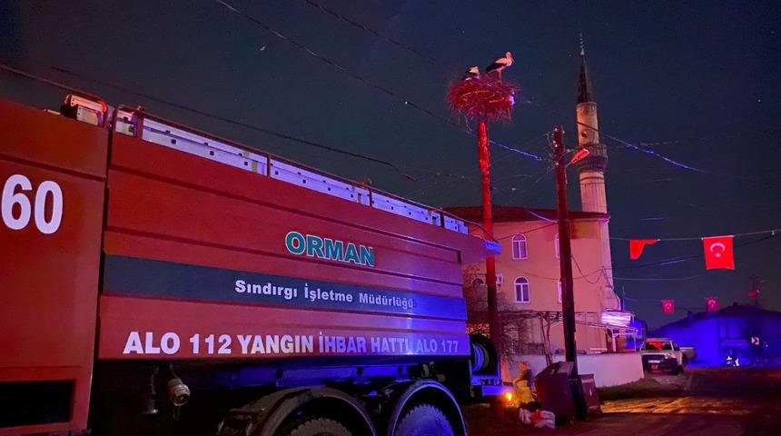 Balıkesir'de çıkan yangında 4 ev kullanılamaz hale geldi