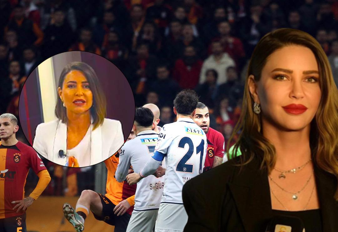 GS TV spikeri Ebru G&uuml;rsoy canlı yayında &ccedil;ılgına d&ouml;nd&uuml;! "Kupayı Fenerbah&ccedil;e'ye mi vermek istiyorsunuz?"