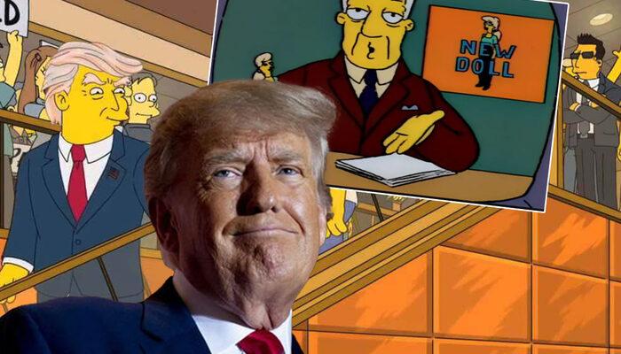 Simpsonlar yine mi bildi? Donald Trump’ın davası tahmini...