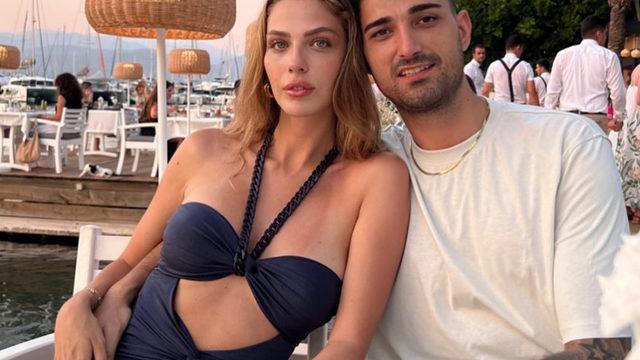 İbrahim Tatlıses'in gelini transparan bluzuyla poz verdi! Victoria Secret modeli resmen