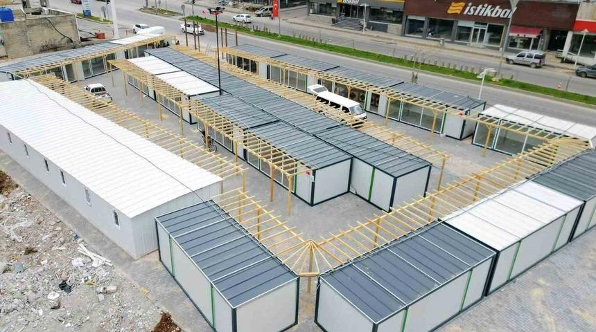 Pazarcık’ta Kocaeli Çarşısı için sona gelindi