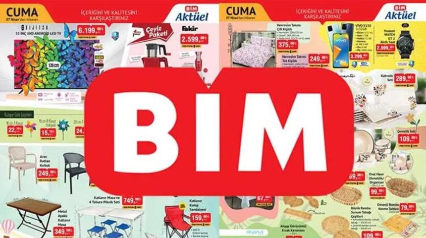 BİM'de indirim! Buzdolabı 8.199,00 TL, bulaşık makinesi 5.899,00 TL bulaşık makinesi 4.899,00 TL! İşte 7 Nisan BİM aktüel ürünler kataloğu!