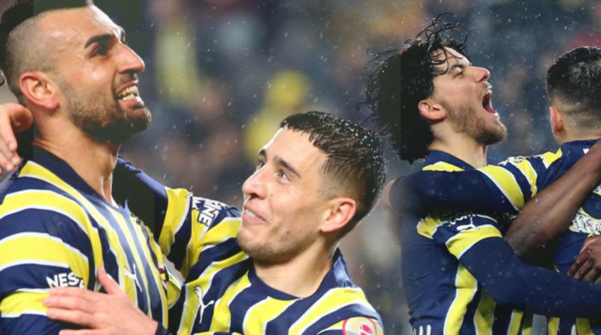 MAÇ SONUCU: Emre Mor'un şovu, Fenerbahçe'yi Türkiye Kupası'nda yarı finale taşıdı! Sarı - lacivertliler, Kayserispor'u 4 golle devirdi...