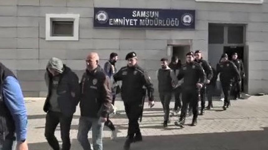 Samsun merkezli yasa dışı bahis ve para aklama operasyonu: 44 kişi tutuklandı