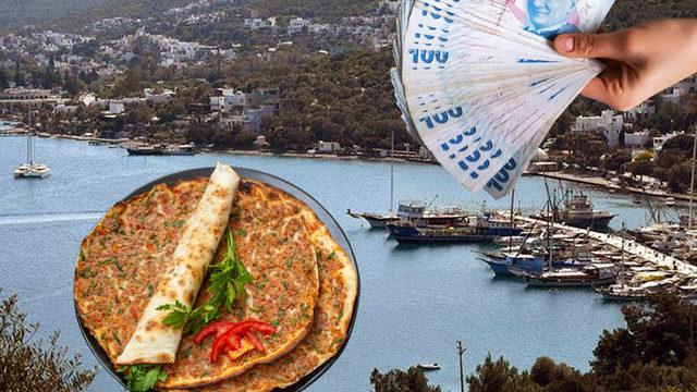 Bodrum'da 2 lahmacun 2 ayran fiyatı dudak uçuklattı! 'Matematik yetmiyor' 1 kilo kıymadan pahalı...