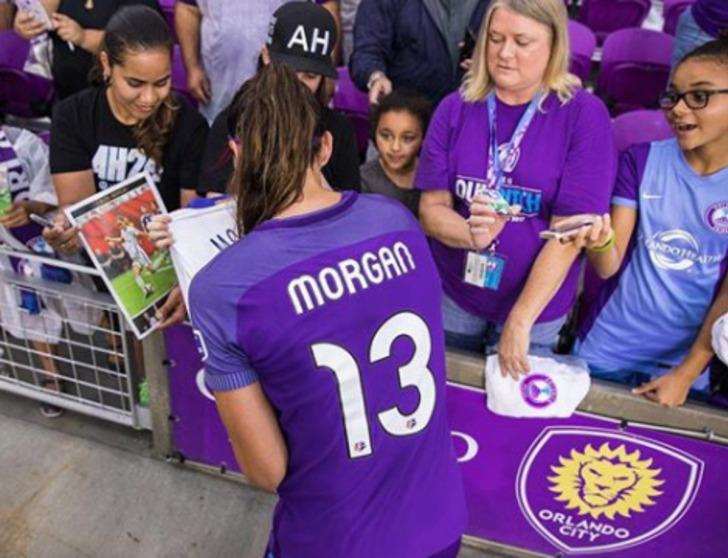 Alex Morgan'ın paylaşımına beğeni yağıyor! G2