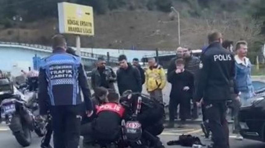 Samsun’da yunus polisleri kaza yaptı: 2 yaralı