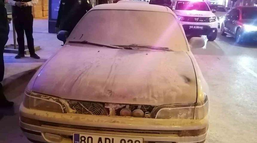 Van’da araç yangını