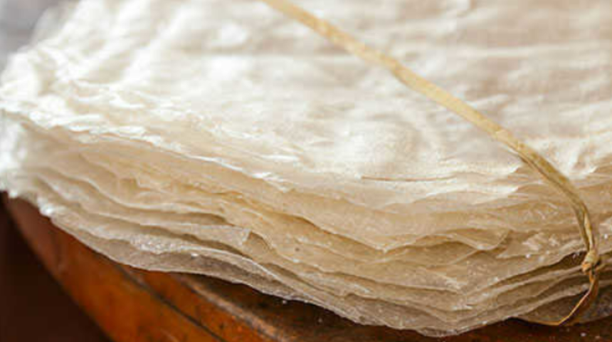 3 malzemeyle hazırlanan güllaç yaprağı tarifi! Evde güllaç yaprağı nasıl yapılır?