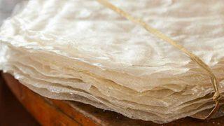 3 malzemeyle hazırlanan güllaç yaprağı tarifi! Evde güllaç yaprağı nasıl yapılır?