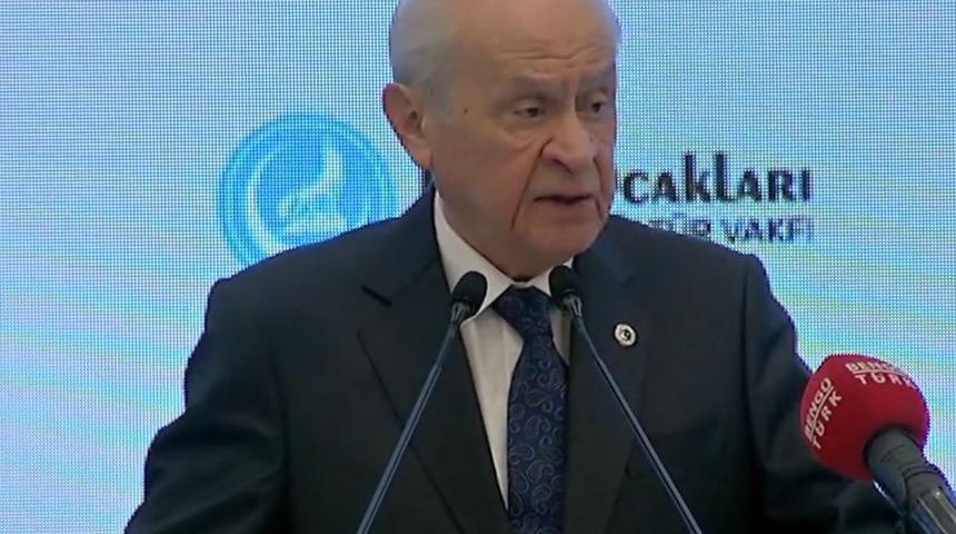 Son dakika: MHP Genel Başkanı Bahçeli'den Meral Akşener'e tepki: Sağa sola mermi kovanı atmaları demokrasiye saygısızlıktır