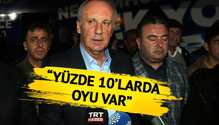 AK Parti'den Muharrem İnce açıklaması! Oyunun neden arttığını söyleyerek oran verdi