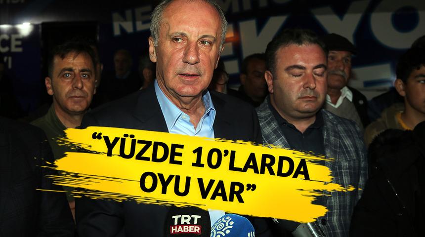 AK Parti'den Muharrem İnce açıklaması! Oyunun neden arttığını söyleyerek oran verdi