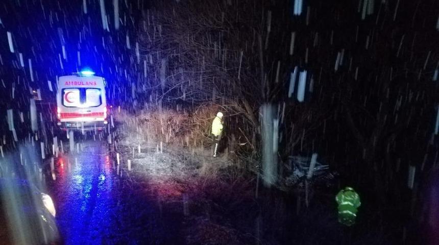 Bayburt-Gümüşhane kara yolunda feci kaza: Uzman çavuş, eşi ve kızı hayatını kaybetti