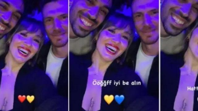 Özgün Bayraktar'ın İrfan Can Kahveci ve Serdar Aziz ile yaptığı Sarı-Kırmızılı paylaşım ortalığı karıştırdı! 