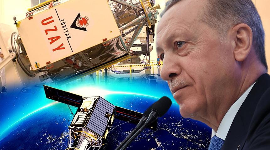 Cumhurbaşkanı Erdoğan'dan dikkat çeken 'İMECE' paylaşımı: "11 Nisan’da uzaydaki yörüngesine fırlatılacak"