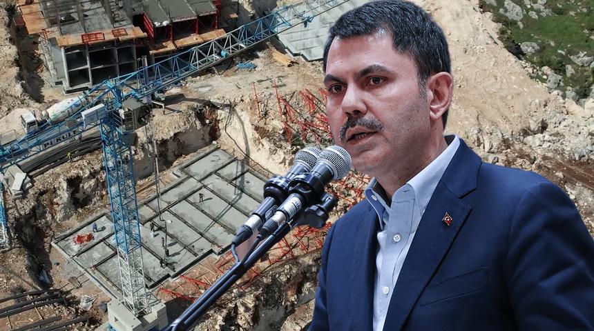 Bakan Murat Kurum paylaştı: "Neymiş? Afet konutları 1 yılda bitemezmiş, bitecek!"