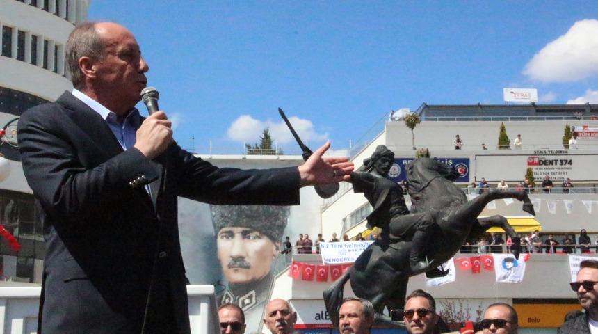 Muharrem İnce'den çarpıcı seçim tespiti! 'İkinci tura Erdoğan ve Kılıçdaroğlu kalırsa Erdoğan seçimi alır'