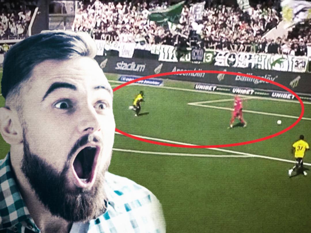 Akıl tutulması yaşadı! B&ouml;ylesine az rastlanır! Kaleci, penaltı noktasını top zannedince...