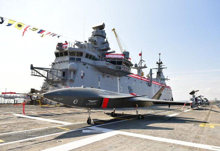 Cumhurbaşkanı Erdoğan duyurmuştu! Bugün teslim edilecek... Türkiye'nin en büyük savaş gemisi TCG Anadolu 