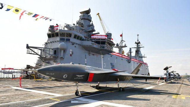 Cumhurbaşkanı Erdoğan duyurmuştu! Bugün teslim edilecek... Türkiye'nin en büyük savaş gemisi TCG Anadolu 